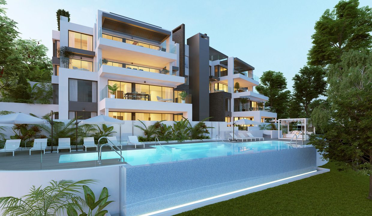 Aqualina · NVOGA Developments piscina abajo